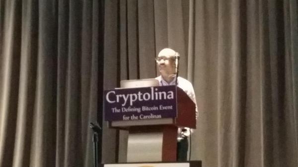 drewcbarnard's tweet image. My homeboy and #bitcoin #coredev @super3 presenting @storjproject @Cryptolina - super excited about this project!