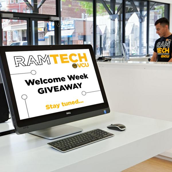 RamTechVCU's tweet image. We’ve got something big planned for Welcome Week! Make sure to follow us on Instagram @RamtechVCU #VCUwelcomeweek2k14