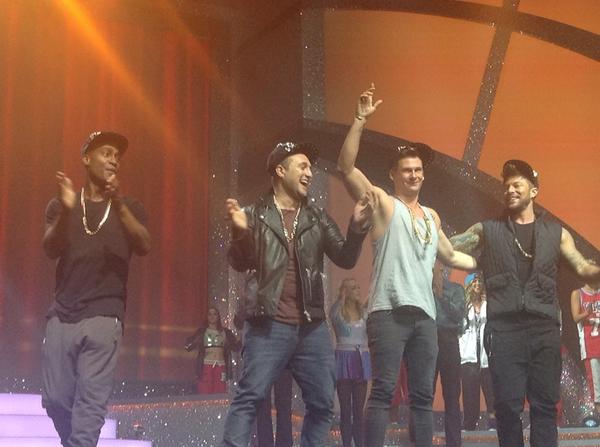 Seen <a href="/officialblue/">BLUE</a> 4 times now! Was nearly crying when they came out tonight, love them so much❤️!!! #TakeawayOnTour