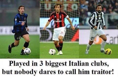 UberFootbalI's tweet image. This is Pirlo: