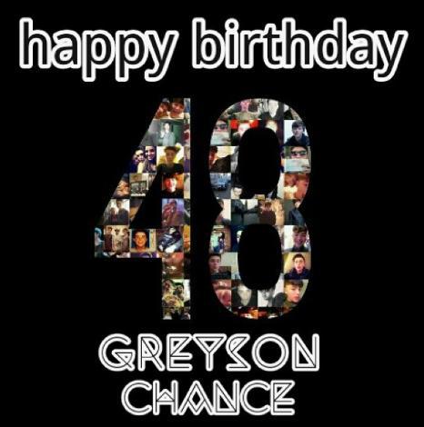 Happy Birthday Greyson Chance        