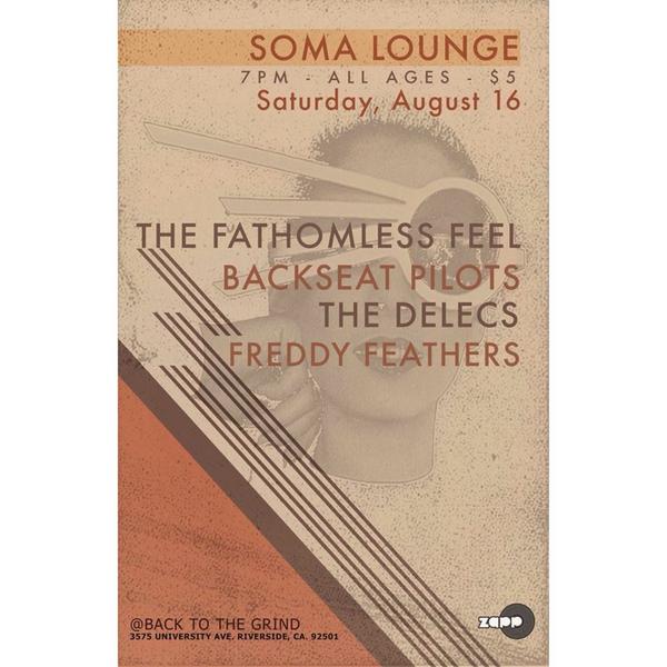 FathomlessFeel's tweet image. Hello everyone we will be playing Back to the Grind in Riverside tomorrow night at 9:00 it's $5 entry!!