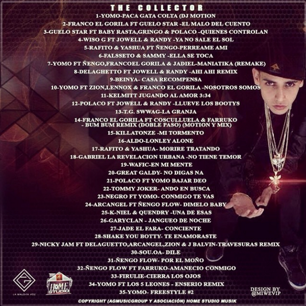 ¿Ya vieron el track list del mixtape?