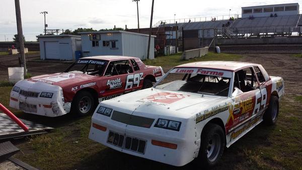Got both cars out here at <a href="/fairmontraceway/">Fairmont Raceway 🏁🏁</a>