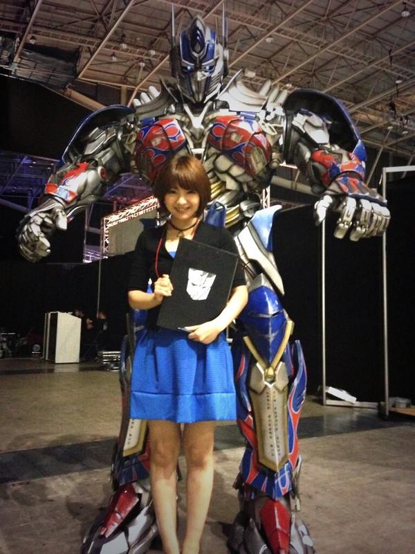 hirokawaiku's tweet photo. なんと！本日広川トランスフォーマー博に参戦することになりました(>_<)！！急遽ですが14時頃からちょこちょこ登場予定です☻あと2日間！まだの方はぜひ♥︎ #トランスフォーマー博 #公式アイドル  #NEOドルちゃん http://t.co/8ZkzUsJooC