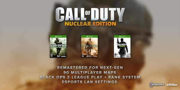 themattbio's tweet photo. RT if you would buy the Call of Duty: Nuclear Edition @InfinityWard @CallofDuty http://t.co/CCX9oFYwiA