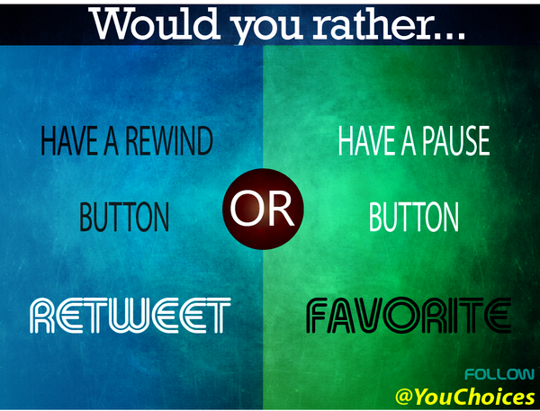 YouChoices's tweet photo. Which button? http://t.co/aPmsR1WSkx