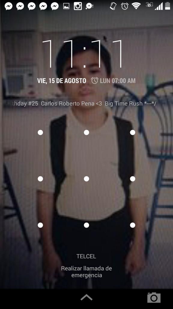  Happy Birthday <3 I Love you Carlos <3 
Big time rush and Carlos Pena <----- they are my life <3 