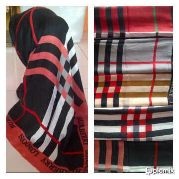 HijabRa's tweet photo. Segi empat burberry london, bahan tyrect 50rb BB PIN 75D14D30 / 083824300024 http://t.co/EGIl2VXXCo