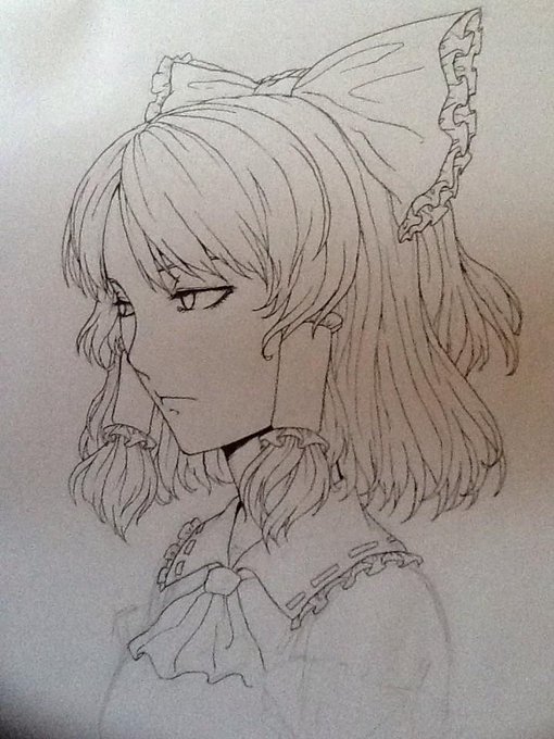 Продолжаю рисовать тоходевочек в традишке :3 