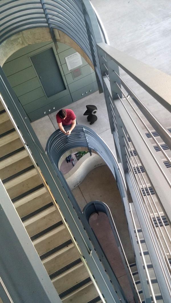 ustwogames's tweet image. But the winnder of the art print is @coreydrakegames with this effort. Love the perspective on the staircase and crow