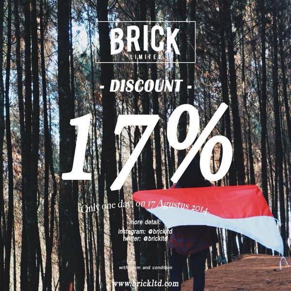brick_ltd's tweet photo. It's TOMORROW!! Visit our Retail Store at [DisTricT] 
Jl. Birah Raya no. 10 Blok S, South Jakarta

See ya soon! XX http://t.co/niiyEjDdMx