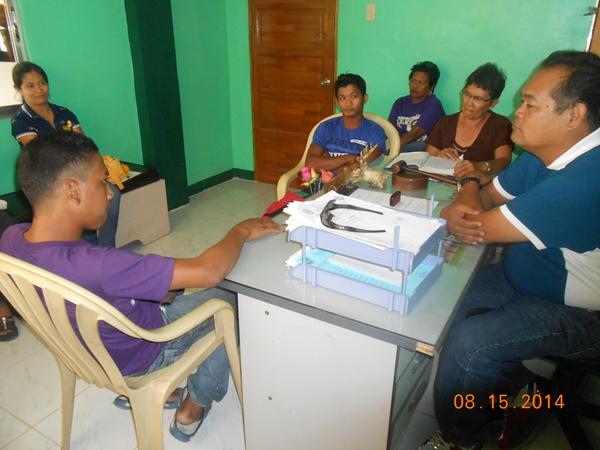 SPO3 Castrodes attended DiversionProgram to a ChildInConflictWithTheLaw for the Crime of Physical Injury,