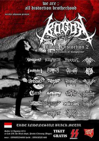 Hari ini event Bogor Black Distortion #2 w/ <a href="/TanahKubur/">TANAH KUBUR</a> <a href="/Kedjawen666/">KedjawenBogor666</a> <a href="/MakamSelatan_ID/">Makam Selatan</a> etc.