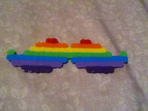 PerlerBead's tweet photo. Mustache http://t.co/csneAQxjHN