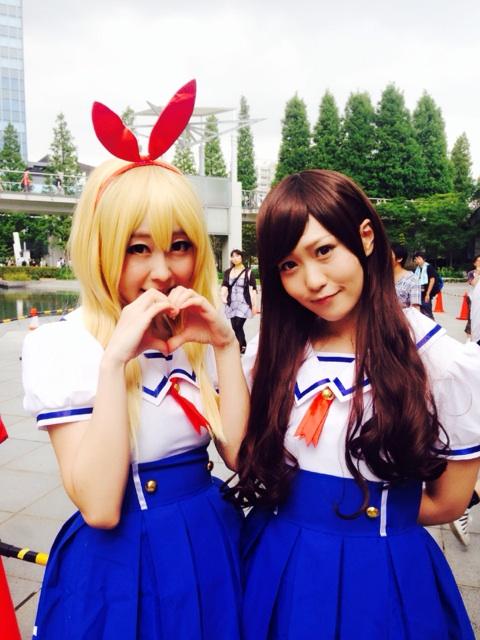 sekiguchiaimi's tweet photo. ちなみに今日私はアイカツの紫吹蘭ちゃんコスでした。私達はあおいちゃんを募集しています|ω･)🌟 http://t.co/eROKcYZwrK