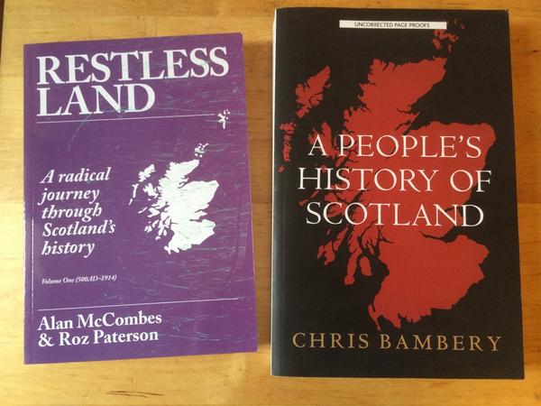 williamsonkev's tweet image. You wait ages for a radical history of Scotland then 2 come along at once. Both available from @WordPowerBooks