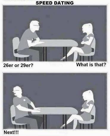 Must be a 650B type of lady....
#Cycling2000