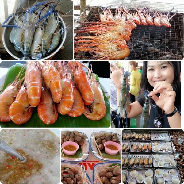 js100radio's tweet image. สำหรับใครที่ชอบทานกุ้ง ทานหอยตัวใหญ่ๆสดๆ ไม่ต้องไปไกลถึงทะเลเพียง 1ชั่วโมง จากกรุงเทพฯ ที่ตลาดน้ำบางคล้า จ.ฉะเชิงเทรา
