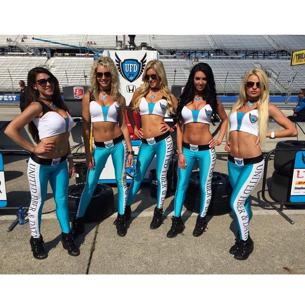 teamufd's tweet photo. We thought it was time for a new look 😉 What do you think? #TeamUFD #UFDgirls #IndyCar #IndyFest http://t.co/ULou5KaxrT