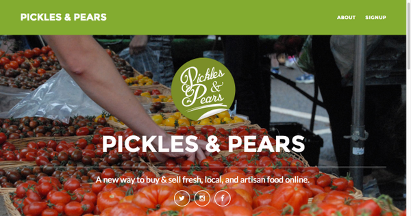 pickles_pears's tweet photo. New site launched! Have a look &amp; let us know what you think. Your input is the most valuable! http://t.co/BQ1d4LuA0I http://t.co/BWYKpWecje