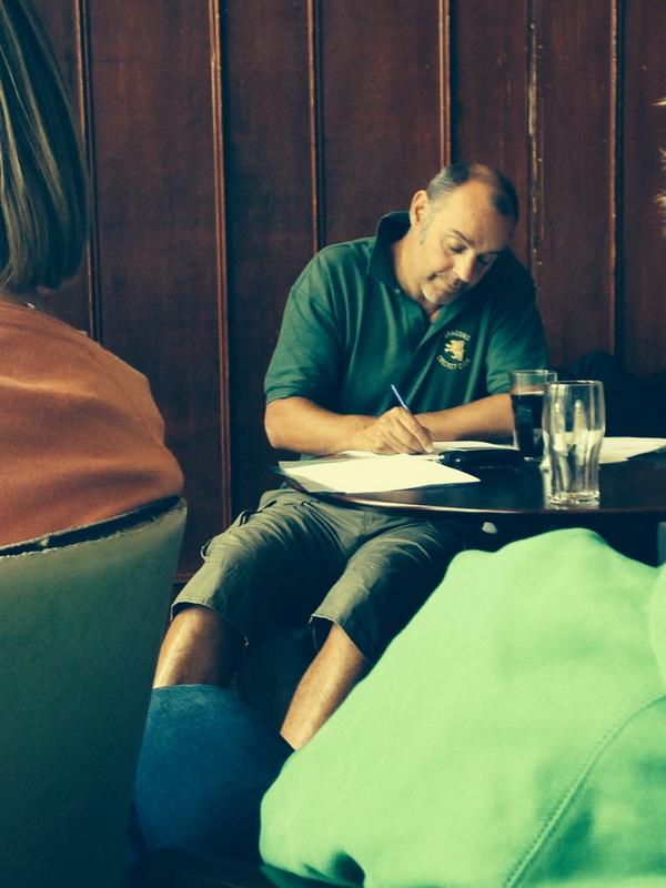 tashfarrant's tweet photo. So hard at work @Becharv #besttourmanager #controversial http://t.co/F8uc9wyuYD