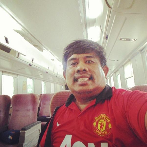 senangnya naik <a href="/KAI121/">Kereta Api Indonesia</a> #argojati #UntukKeretaku