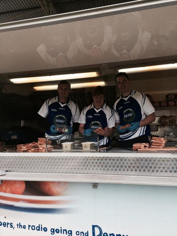 Great morning with @dennyhomeis <a href="/tomas5ky/">Tomás Ó Sé</a> <a href="/PodgeCollins/">Podge Collins</a> at <a href="/carrigoon/">Mallow GAA Sports Complex</a>.