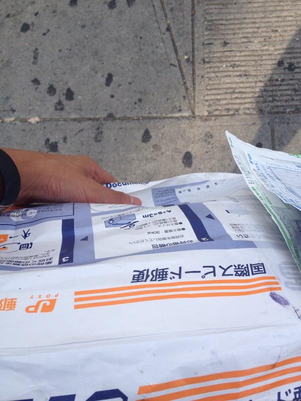 rayisherexd's tweet photo. early morning usps run #moneymovements http://t.co/s7QHBCZ0qv