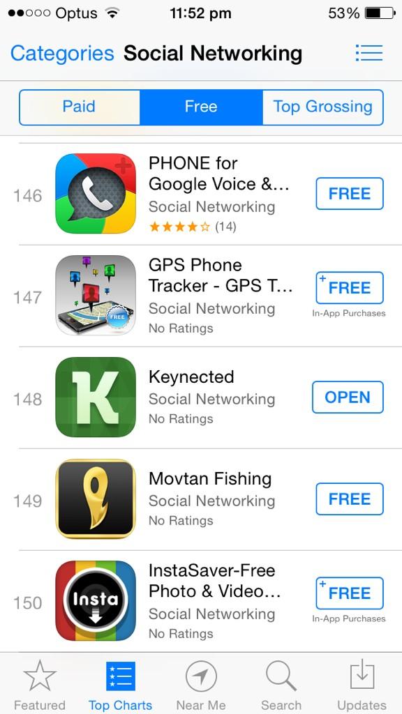 Keynectedapp's tweet image. The ranks we are a climbing!