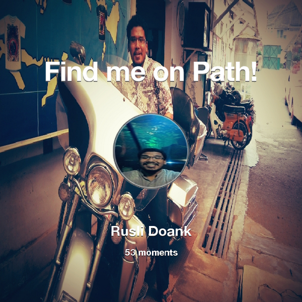 udarusli's tweet photo. I've shared 53 memories with my friends on #Path - see them now at http://t.co/97qBv0zTux! #thepersonalnetwork http://t.co/jgjd0Ac6uA
