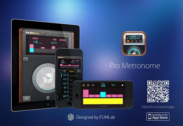 Pro Metronome from <a href="/EUMLab/">EUMLab</a> , The best metronome ever! bit.ly/prometronome