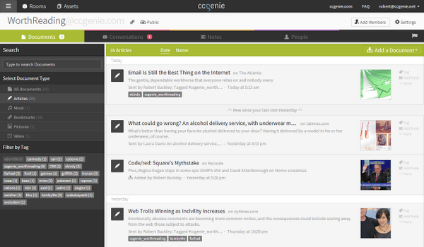 ccGenie tweet media