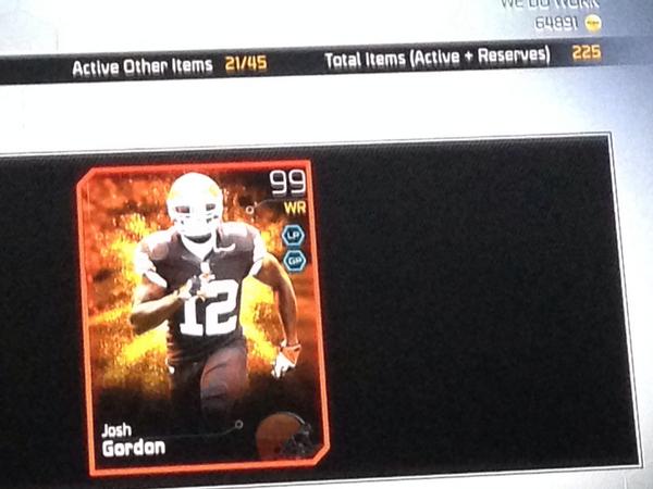 myspacemiles's tweet image. I'm looking to sell 60k and josh Gordon hmu wit offers and pls rt @twerk97 @MUTLIFE21 @BradDaChico @_LegitMutCops_