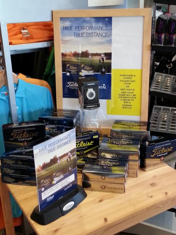 dvgolfshop's tweet photo. Want a chance to win a Garmin watch? Buy a dozen Titleist NXT Tour or NXT Tour S balls and be entered into a draw! http://t.co/7UzLkvTuie