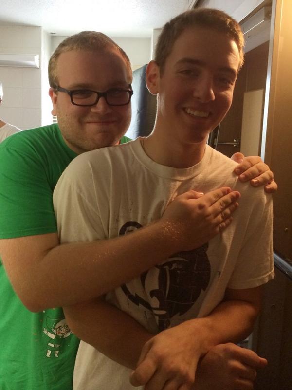 UTK_Housing's tweet photo. Childhood friends Xander and Bailey moving into @ReeseHallatUTK! From Franklin, TN to Big Orange Country! #Key2TN http://t.co/J6lB05mkSL