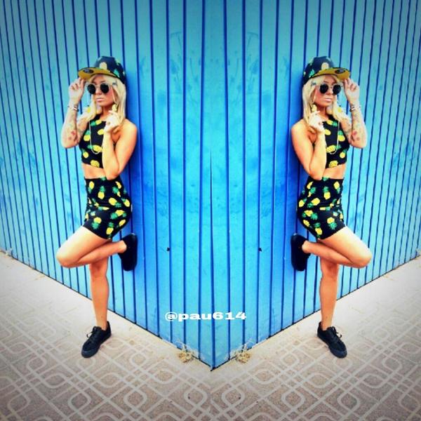 “<a href="/Pau614/">Paula Giraldo</a>: Me encanta lo que he hecho con la foto de <a href="/NicolHartman/">ɲiƙi ✌️</a> es tan ❤💕❤💕 ” 😎👌