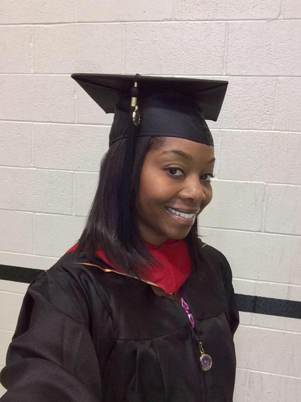 Congrats to my dear niece Janielle on obtaining her Master's Degree. We love you! #flashesforever
