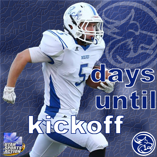 UTSportsAction1's tweet photo. High school football: 5-days until kickoff. @THEfremonthigh @CBingham6 #UTHSFB #FNL #CountdownKickoff #UTPrepFB http://t.co/DZLqTnKy1k