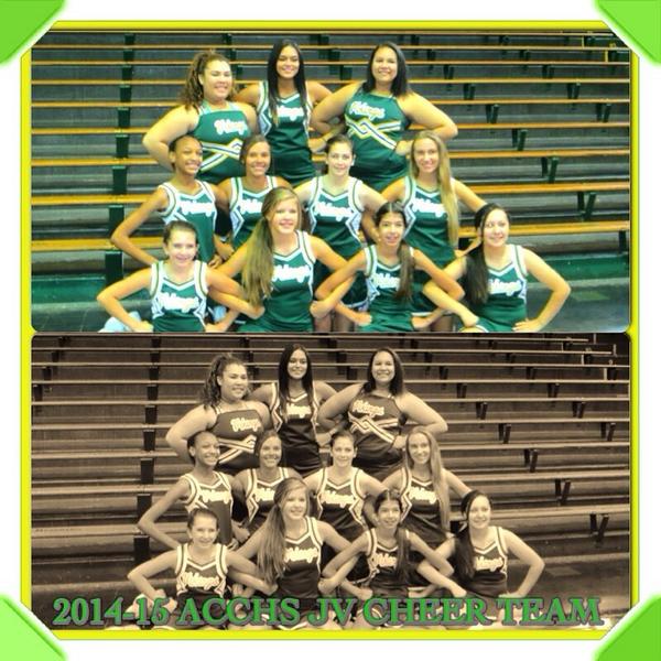 ACCHSCheer's tweet image. 2014-15 Allentown Central Catholic 🏈cheer team 💚💛 Go Vikings @ACCHSCheer #football #vikingfamily #tagurself