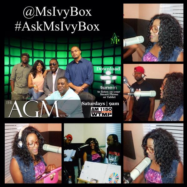 MsIvyBox's tweet image. Slight work #RadioFlow on the AGM Show on AM 1150 WTMP #AskMsIvyBox  #TuneIn