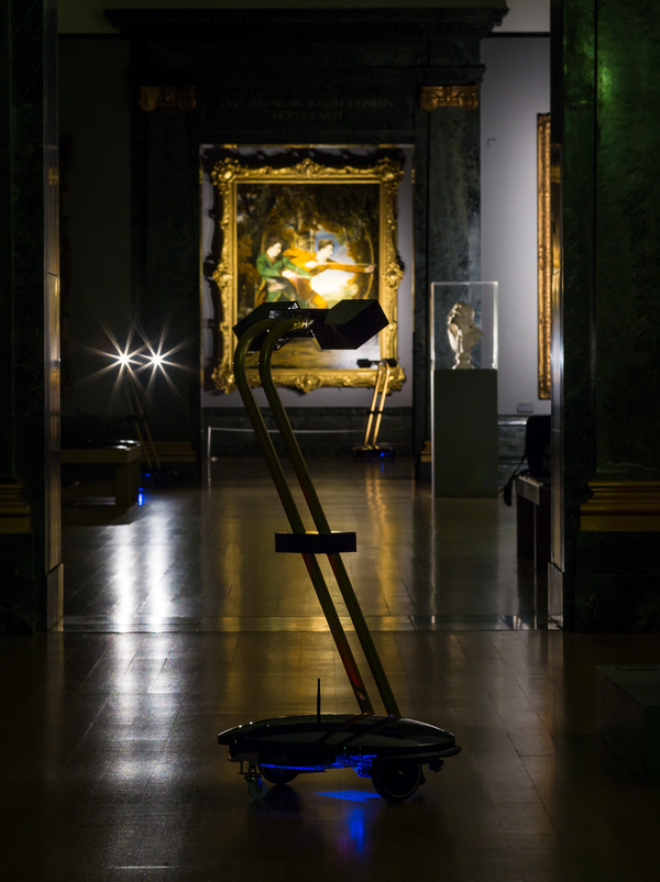 Tate's tweet photo. #afterdark robots preparing for exploration - roaming Tate Britain's galleries tonight &amp; Sunday from 22:00 #ikprize http://t.co/0Mf6fzqh7g