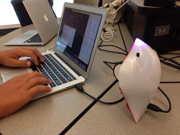 JHoaglun's tweet image. Finch robot class at #coderdojotc today