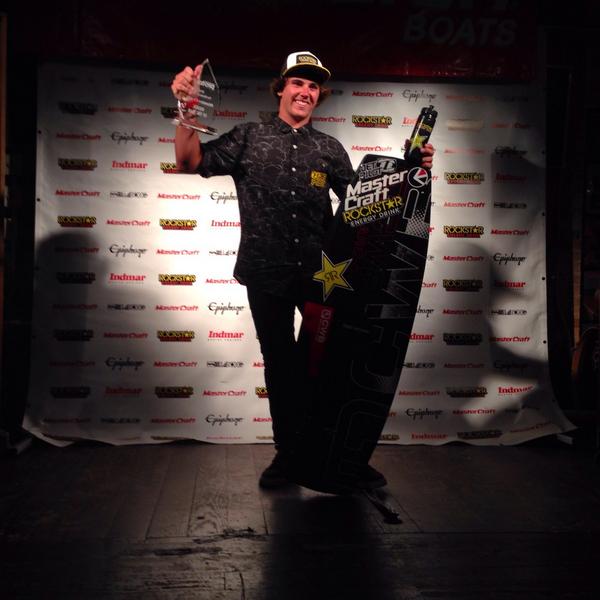 <a href="/mcboatcompany/">MasterCraft Boats</a> #pwt2014 rookie of the year!!! <a href="/tonyiacconi/">Tony Iacconi</a>