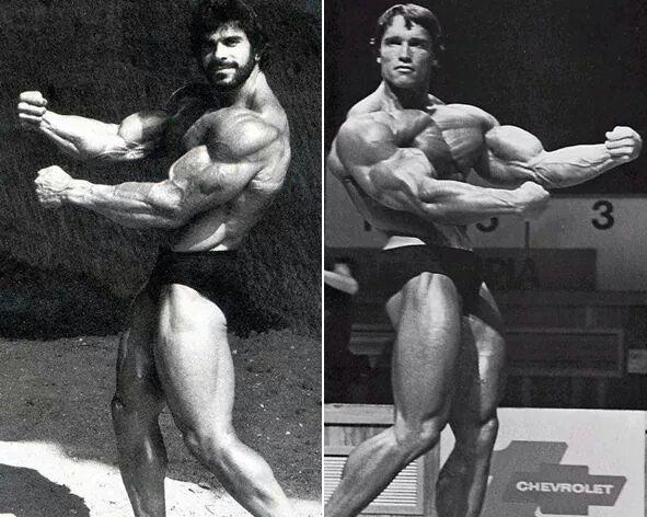CircuitTree's tweet photo. Two of the #greatest in #Bodybuilding #BackToBack. #TheTerminator #TheIncredibleHulk #ShreddedSaturdays #CircuitTree http://t.co/E55QSSGqmD