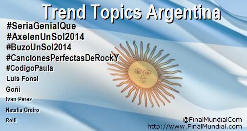 FinalCom22's tweet photo. #SeriaGenialQue #AxelenUnSol2014 #BuzoUnSol2014 #CancionesPerfectasDeRockY #CodigoPaula Luis Fonsi Goñi Ivan P http://t.co/VAakgum7AE