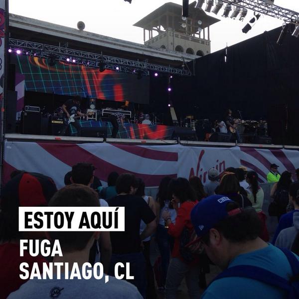 FestivalFuga's tweet photo. Cleaver sonando fuerte en #FestivalFuga. Los esperamos, esto es hasta las 05:00AM http://t.co/uOzfQgKJcL