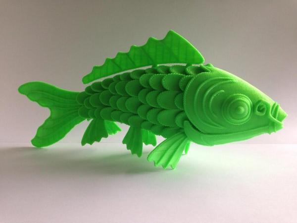 3dtiskanje's tweet photo. #felixprinter
'On Such a Full Sea' Koi Fish by MakerBot
http://t.co/Bp1KdGTFJ4 http://t.co/5wATGEfzNC