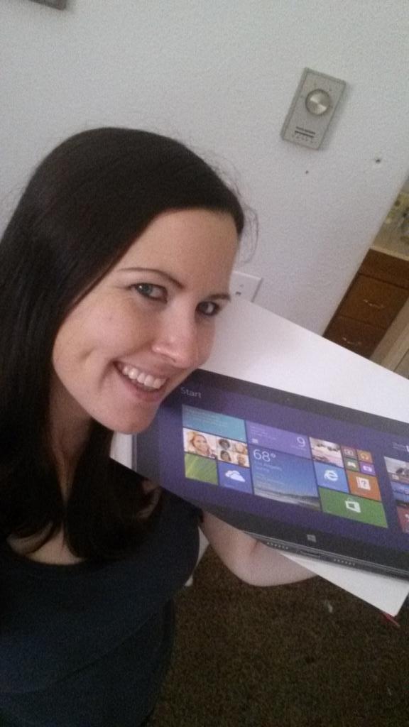 IntelSecurity's tweet photo. Congrats! “@coastalmama01: @IntelSecurity thanks for the awesome Venue Pro 11 from the #passwordtowin sweep :) http://t.co/nob5AEqzYq”