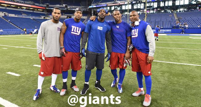 New York Giants on X: Hakeem Nicks catches up with Victor Cruz and the  #Giants WRs! More photos:  #nfl #NYGiants   / X